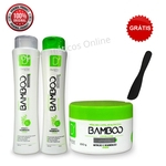 Bamboo D'oura Hair Shampoo Condicionador Máscara +