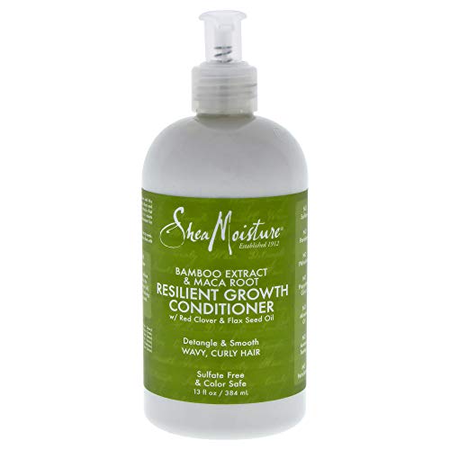 Bamboo Extract And Maca Root Resilient Growth Conditioner By Shea Moisture For Unisex - 13 Oz Conditi