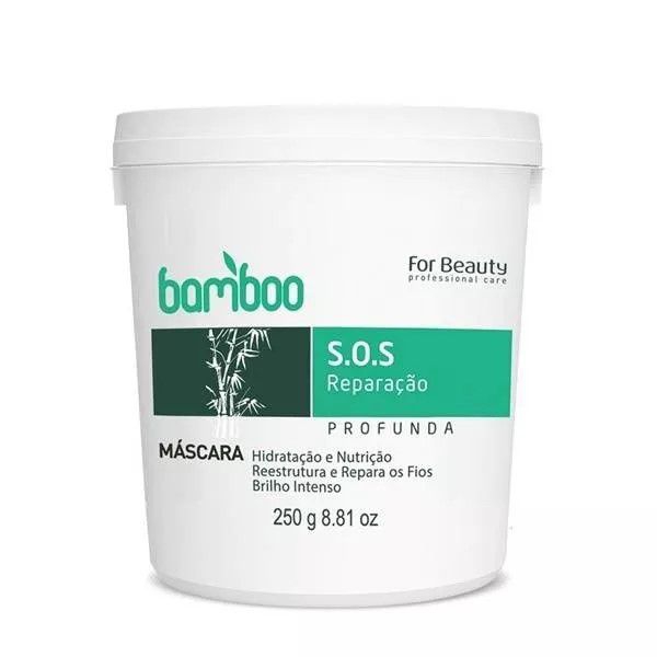 Bamboo Sos Reparação Mascara 250g - For Beauty