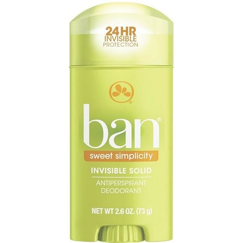 Ban Desodorante Antitranspirante SÃ³lido 73g - Sweet Simplicity - Incolor - Dafiti