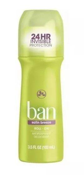 Ban Desodorante Roll On Satin Breeze 103ml