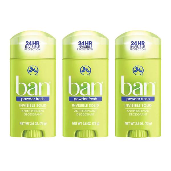 Ban Powder Fresh Pague 2 Leve 3 Kit Desodorante Sólido
