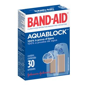 Band-Aid Aquablock – 30 Unidades