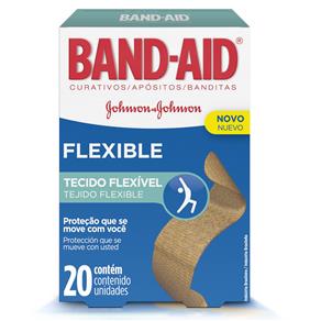 Band-Aid Flexible – 20 Unidades