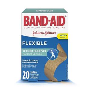 Band-Aid Johnson`s Flexible com 20 Unidades