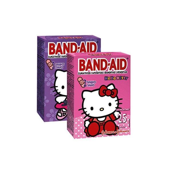 Band-Aid Johnson's Hello Kitty com 25 Unidades - Johnsons