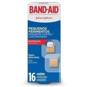 Band Aid Pequenos Ferimentos Curativo C/16