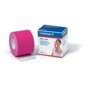 Bandagem Adesiva Leukotape K 5Cmx5m Pink Bns Medicinal