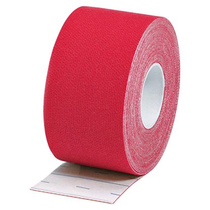 Bandagem Elástica Macrolife Kinesio Tape K 5cm X 5m Vermelha