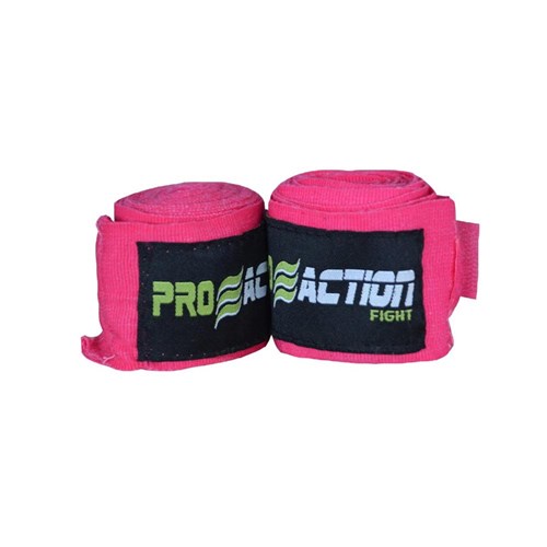 Bandagem Elástica Proaction - Pink - 3Mts