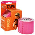 Bandagem Elástica Sintética Kt Tape 20 Tiras Rosa