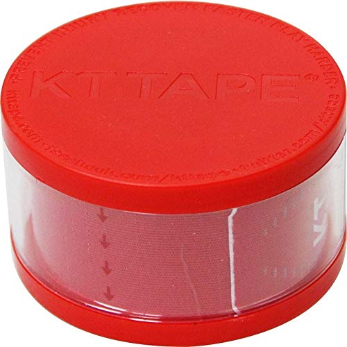 Bandagem Elástica Sintética - Kt Tape 20 Tiras Vermelho