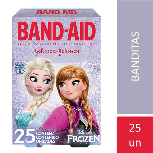 Banditas Band-Aid Frozen 25 Unid.