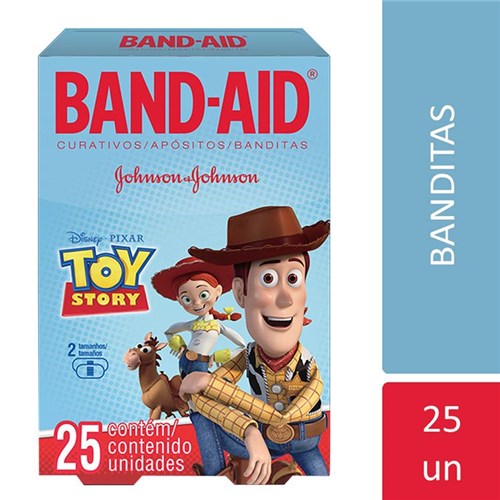Banditas Band-Aid Toy Story 25 Unid.