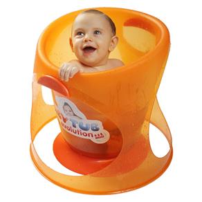 Banheira Babytub Evolution - Laranja - Baby Tub