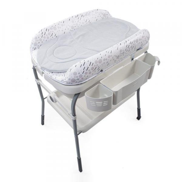Banheira Cuddle & Bubble Cool Grey - Chicco
