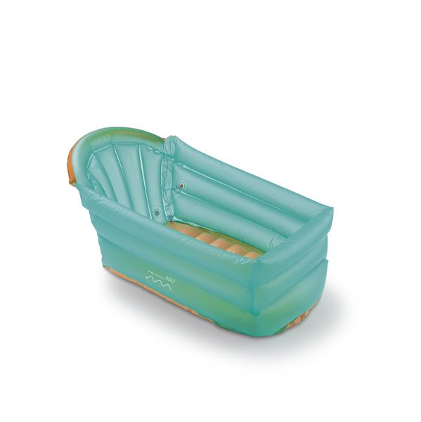 Banheira Infantil Inflável Bath Buddy Azul/Laranja BB173 - Multilaser