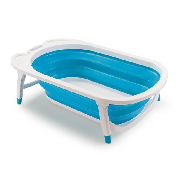 Banheira Infantil Plástico Dobrável Azul Flexi Bath MultiKids