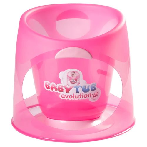 Banheira Ofurô Baby Tub Evolution - de 0 à 8 Meses - Rosa