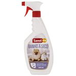 Banho A Seco Sanol Dog Para Cães Adultos E Filhotes - Total Química (500 Ml)