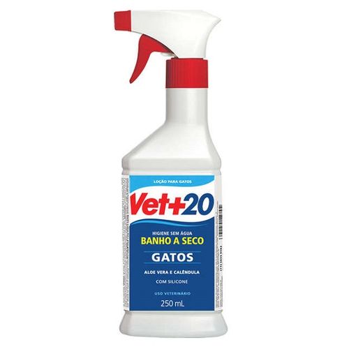Banho a Seco Vet + para Gatos - 250ml