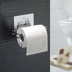 Banho de armazenamento durável ventosa prateleira rolo de armazenamento Papel Bar Titular Toalha de Banho Cozinha WC toalha de papel Organizer
