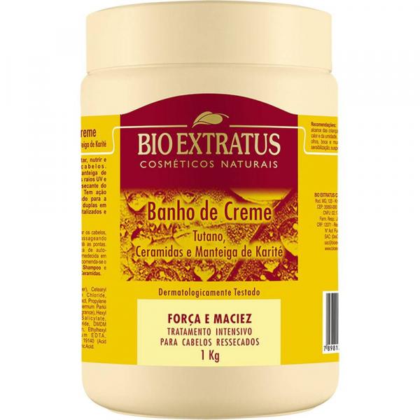Banho de Creme Tutano Ceramidas Bio Extratus - 1kg - Bioextratus