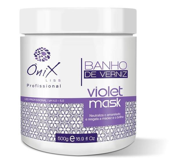 Banho de Verniz Violet Mask da Ônix Liss - Onix Liss