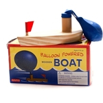 Banho do bebê Brinquedos Balão Desenvolvido Barco de madeira na banheira clássico jogo engraçado Brinquedos do banho de barco para as Crianças