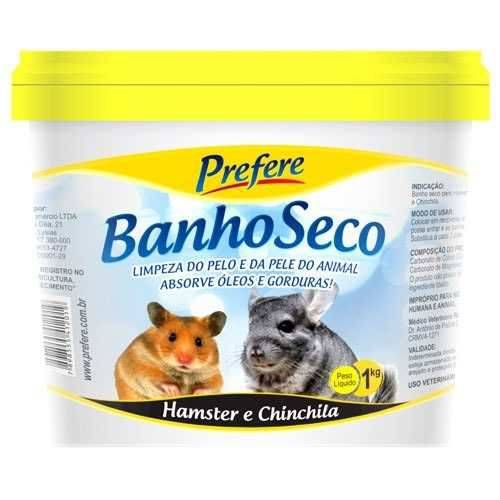Banho Seco Hamster Prefere 1kg