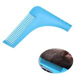 Barba Azul Shaping Comb Hair Styling Anti-estático Escova De Cabelo Barba Cabelo Corte Modelando Template Ferramentas De Cabelo Shaving Brush Combs