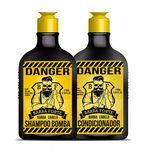 Barba Forte Danger Kit Shampoo + Condicionador Bomba - 2x 170ml