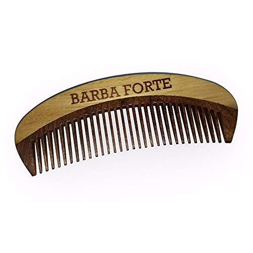Barba Forte Pente em Madeira 12cm