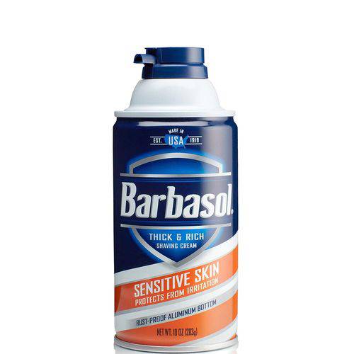 Barbasol Creme de Barbear Sensitive Skin - 283g