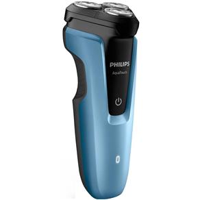 Barbeador Philips S1070/04 Wet And Dry com Pop-up Trimmer Bivolt – Preto/Azul