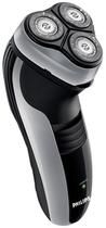 Barbeador Philips Shaver 3000 Series HQ6996 de 3 Cabecas Recarregavel - Preto/Prata