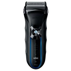 Barbeador Serie 3 Braun ABS0728 / SensoFoil / Recarregável / Preto e Azul