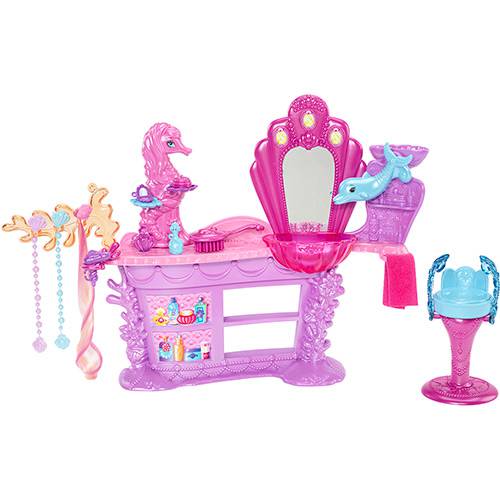 Barbie a Sereia das Pérolas - Salão de Beleza Mattel