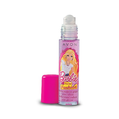 Barbie Brilho Rollette Gliter para Lábios Avon