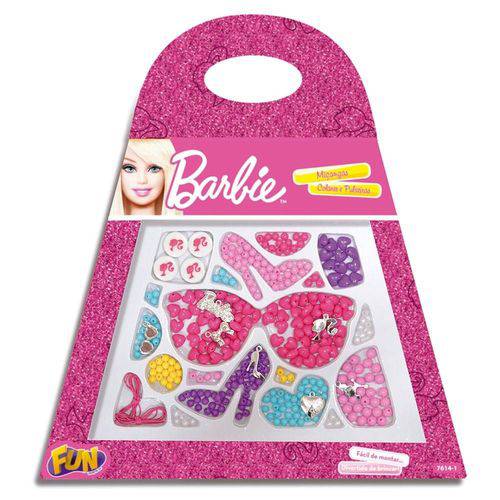 Barbie Miçanga Bolsinha Óculos - Fun Divirta-Se