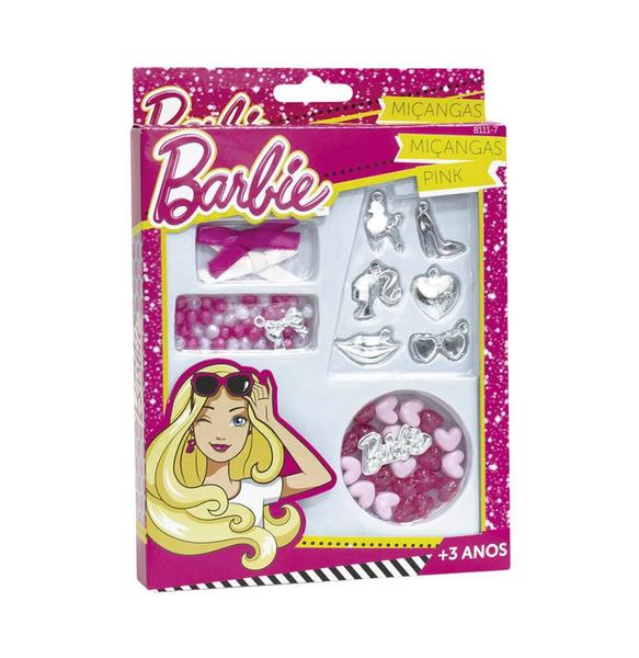 Barbie Miçangas Pink - Fun F0015-3