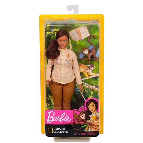 Barbie National Geographic Conservacionista da Vida Selvagem - Mattel