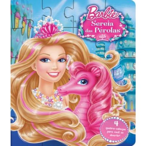Barbie - Sereia das Perolas - Livro Quebra-cabeca