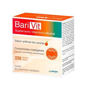 Barivit Laranja 60 Comprimidos Mastigaveis