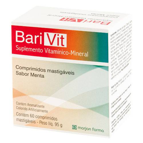 Barivit 60 Comprimidos Mastigáveis