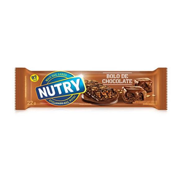 Barra de Cereal Nutry Sabor Bolo de Chocolate 22g - Nutrimental