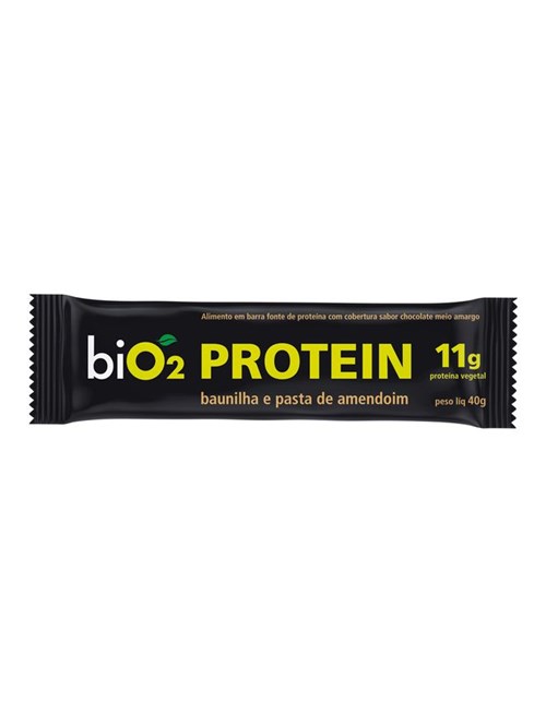 Barra de Proteína Baunilha e Pasta de Amendoim Bio2 40g