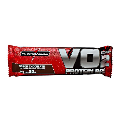 Barra Proteina VO2 Protein Bar Integralmédica Sabor Chocolate com 30g
