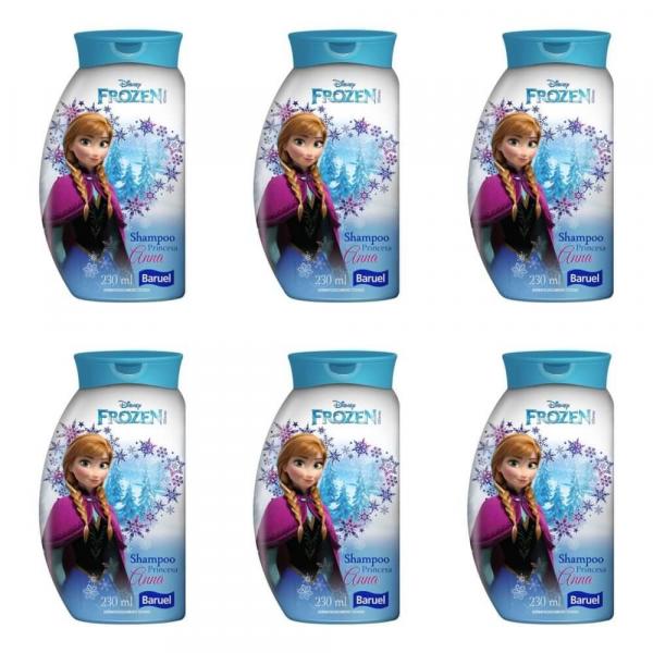 Baruel Princesa Frozen Shampoo 230ml (Kit C/06)