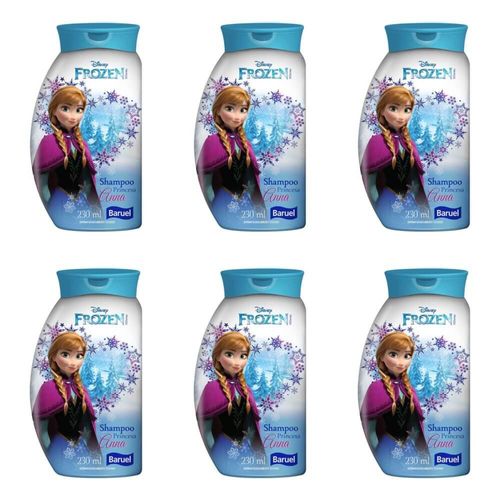 Baruel Princesa Frozen Shampoo 230ml (kit C/06)